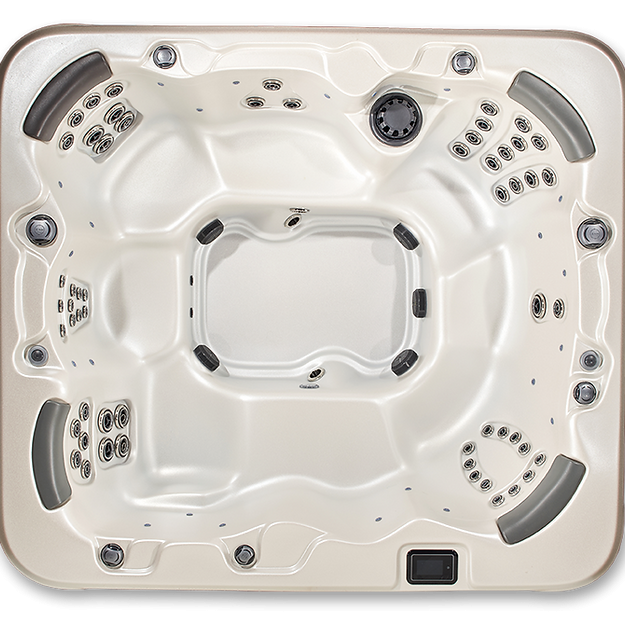Alpine Hot Tub - Spacious 7-Person Therapy Experience with Elegant Design