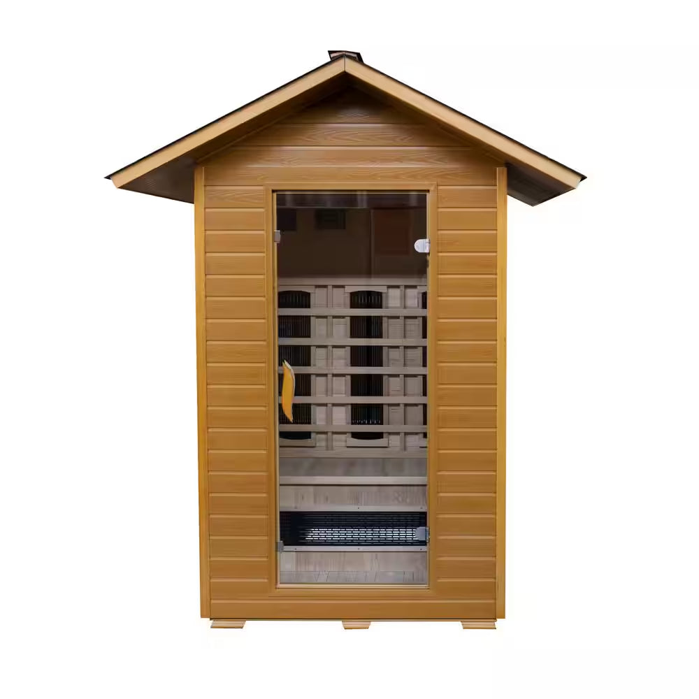 Burlington 2-Person Outdoor Infrared Sauna