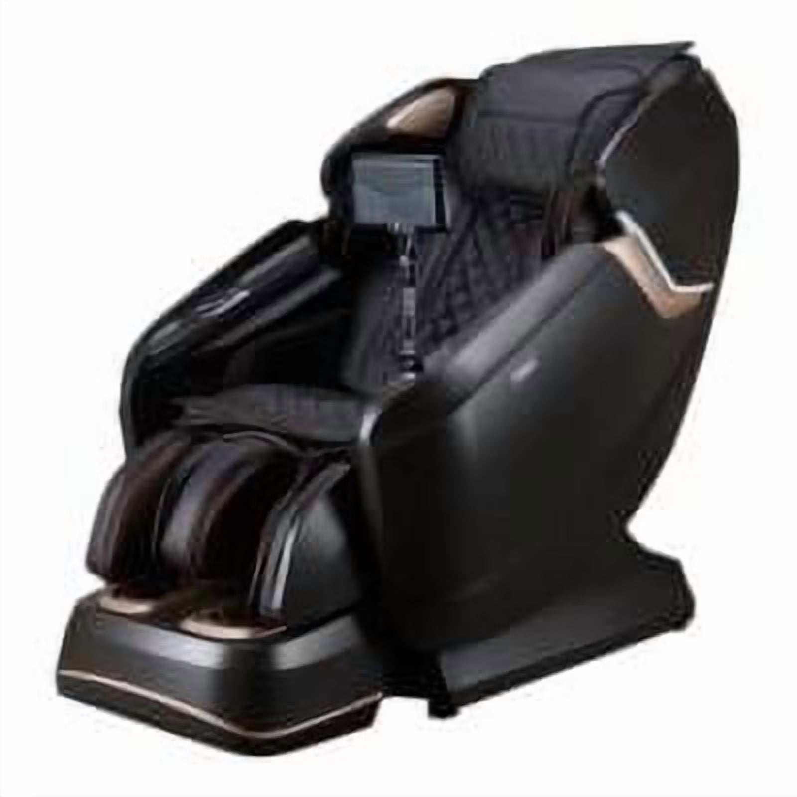 Pro-Vigor 4D Zero Gravity Massage Chair with SL Track & Heated Roller, Brown