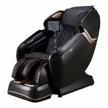 Pro-Vigor 4D Zero Gravity Massage Chair with SL Track & Heated Roller, Brown