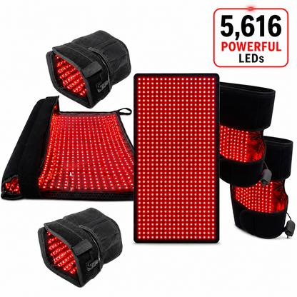 Red Light Pro Devices Nerve and Circulation Support Kit for Hands and Feet – 6 Devices Total LEDs: 5,616