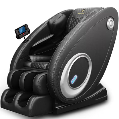Massage Chair Zero Gravity Full Body with Heating and Bluetooth - Black