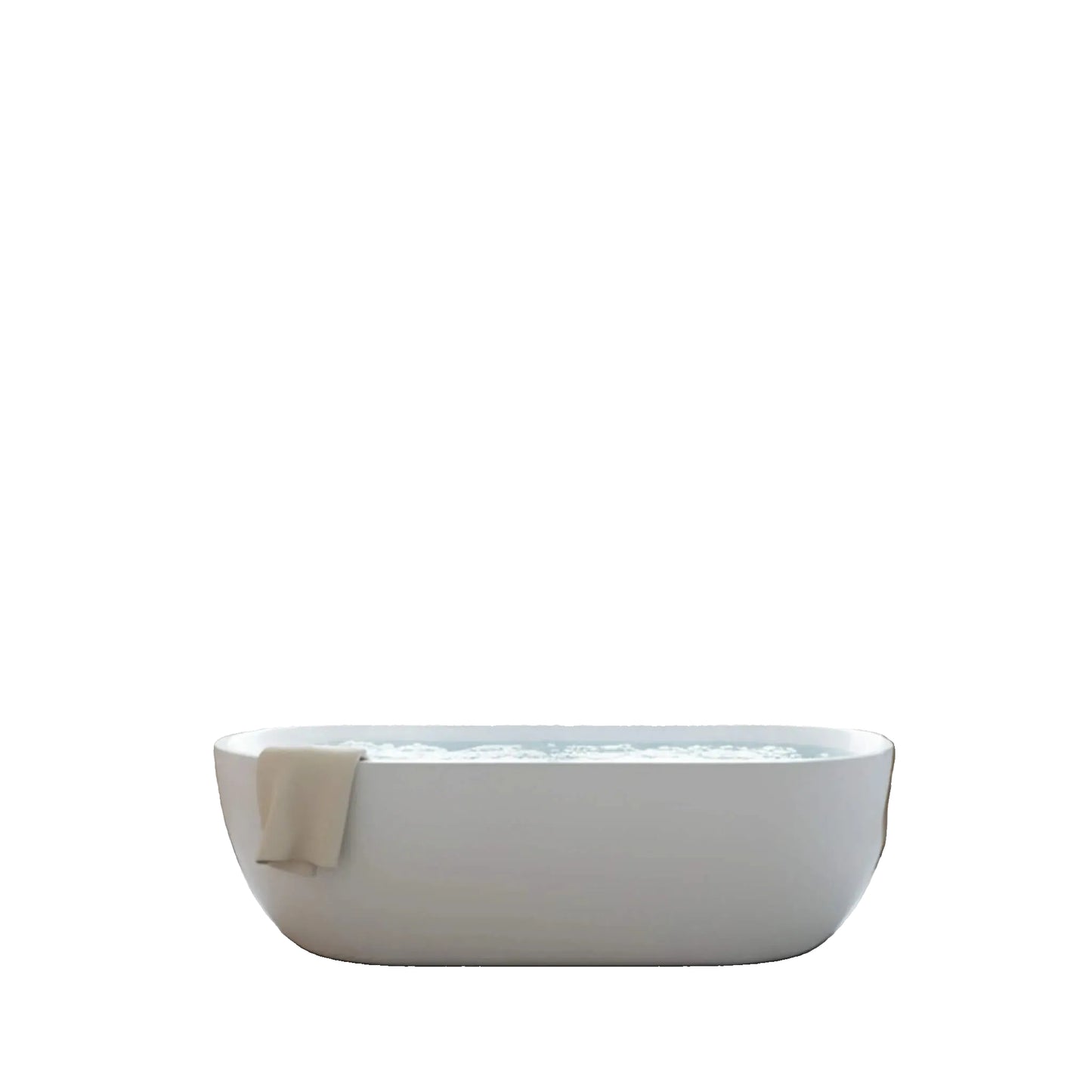 Alora 67-Inch Whirlpool Air Bath Soaking Tub With Adjustable Air Blower [No Faucet] (SAK24960)