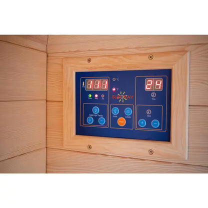 Burlington 2-Person Outdoor Infrared Sauna
