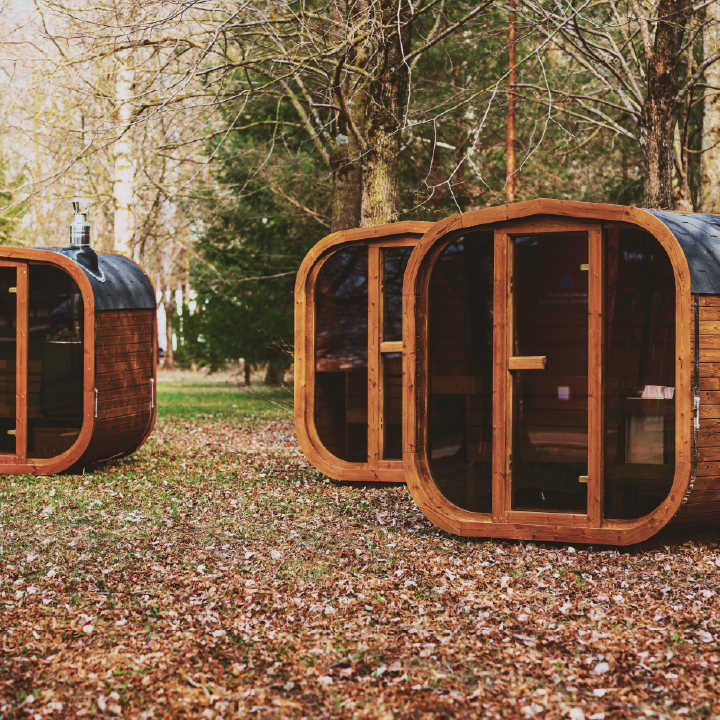 Patio Elegance MW16 ThermoWood Outdoor Sauna - Premium Outdoor Relaxation Experience