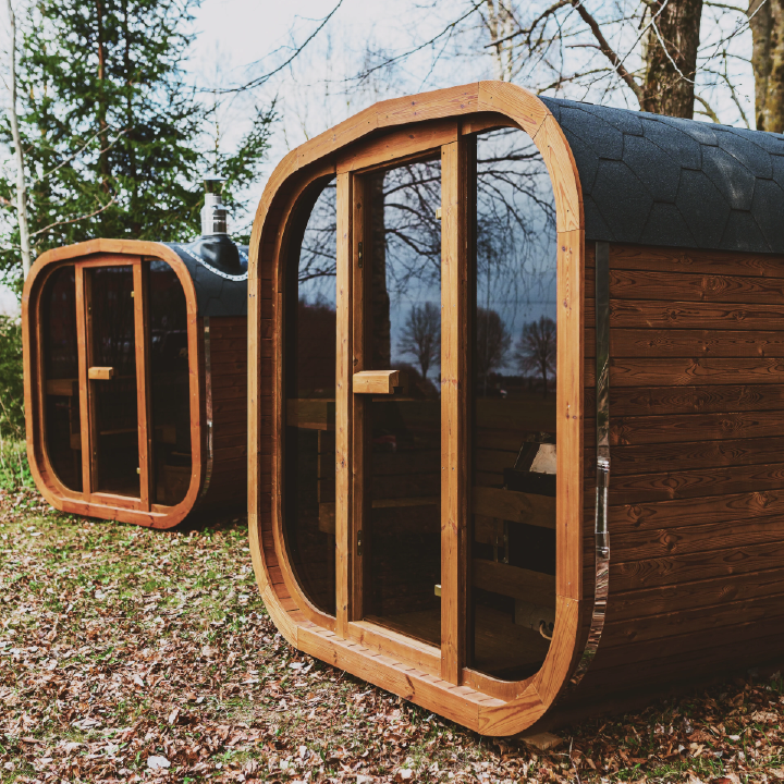 Patio Elegance MW16 ThermoWood Outdoor Sauna - Premium Outdoor Relaxation Experience