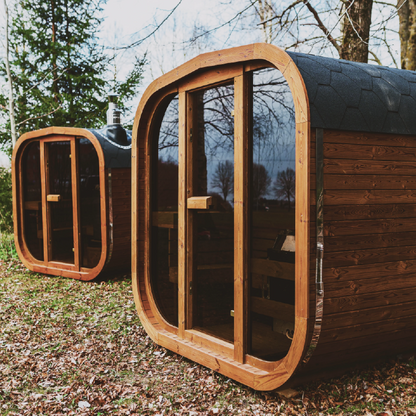 Patio Elegance MW16 ThermoWood Outdoor Sauna - Premium Outdoor Relaxation Experience