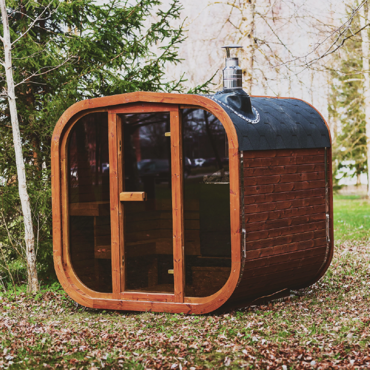 Patio Elegance MW16 ThermoWood Outdoor Sauna - Premium Outdoor Relaxation Experience